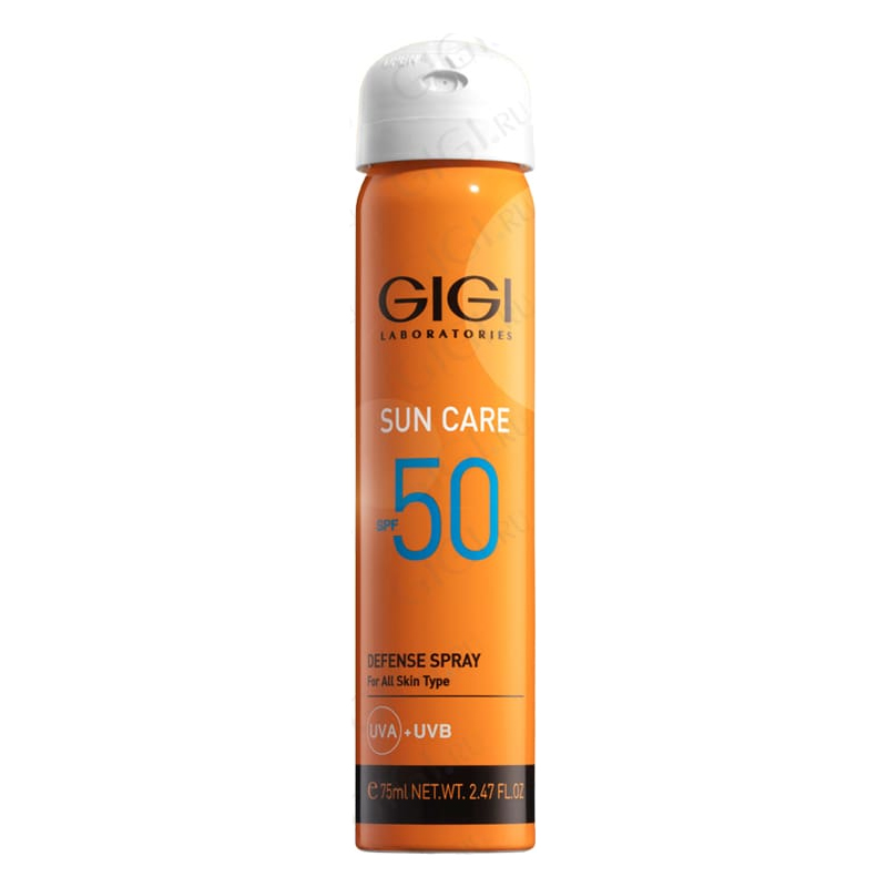 GiGi Солнцезащитный спрей для лица Defense Spray SPF50, 75 мл (GiGi, Sun Care)