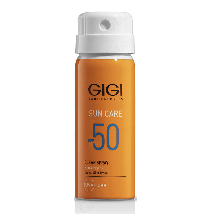 GiGi Солнцезащитный спрей для лица Defense Spray SPF50, 40 мл (GiGi, Sun Care)