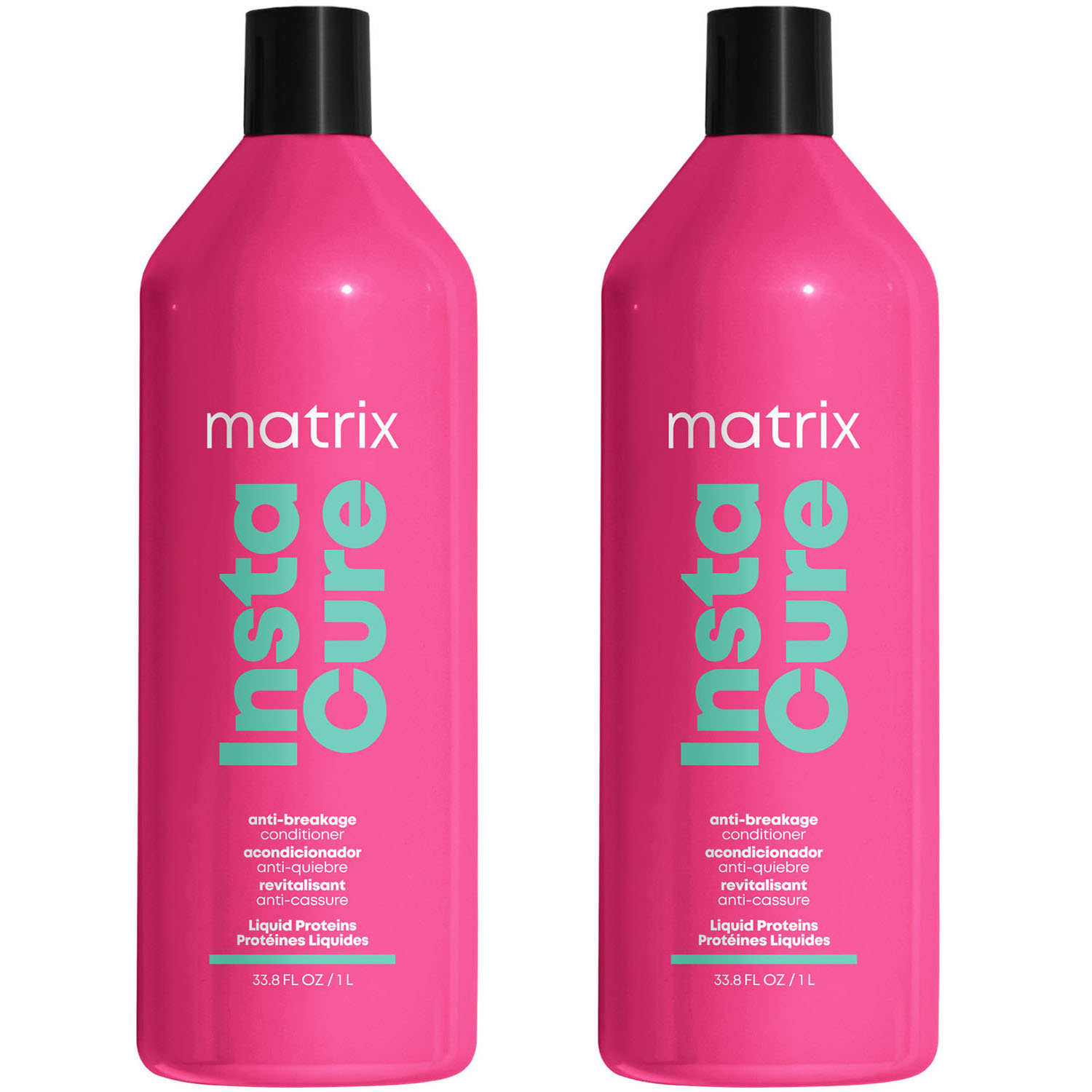 Matrix Профессиональный кондиционер Instacure для восстановления волос с жидким протеином, 1000 мл х 2 шт (Matrix, Total Results)
