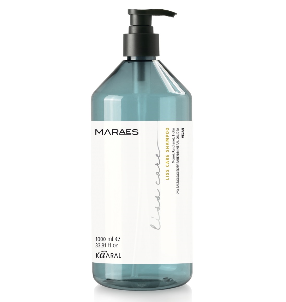 цена Kaaral Разглаживающий шампунь для прямых волос Liss Care Shampoo, 1000 мл (Kaaral, Maraes)