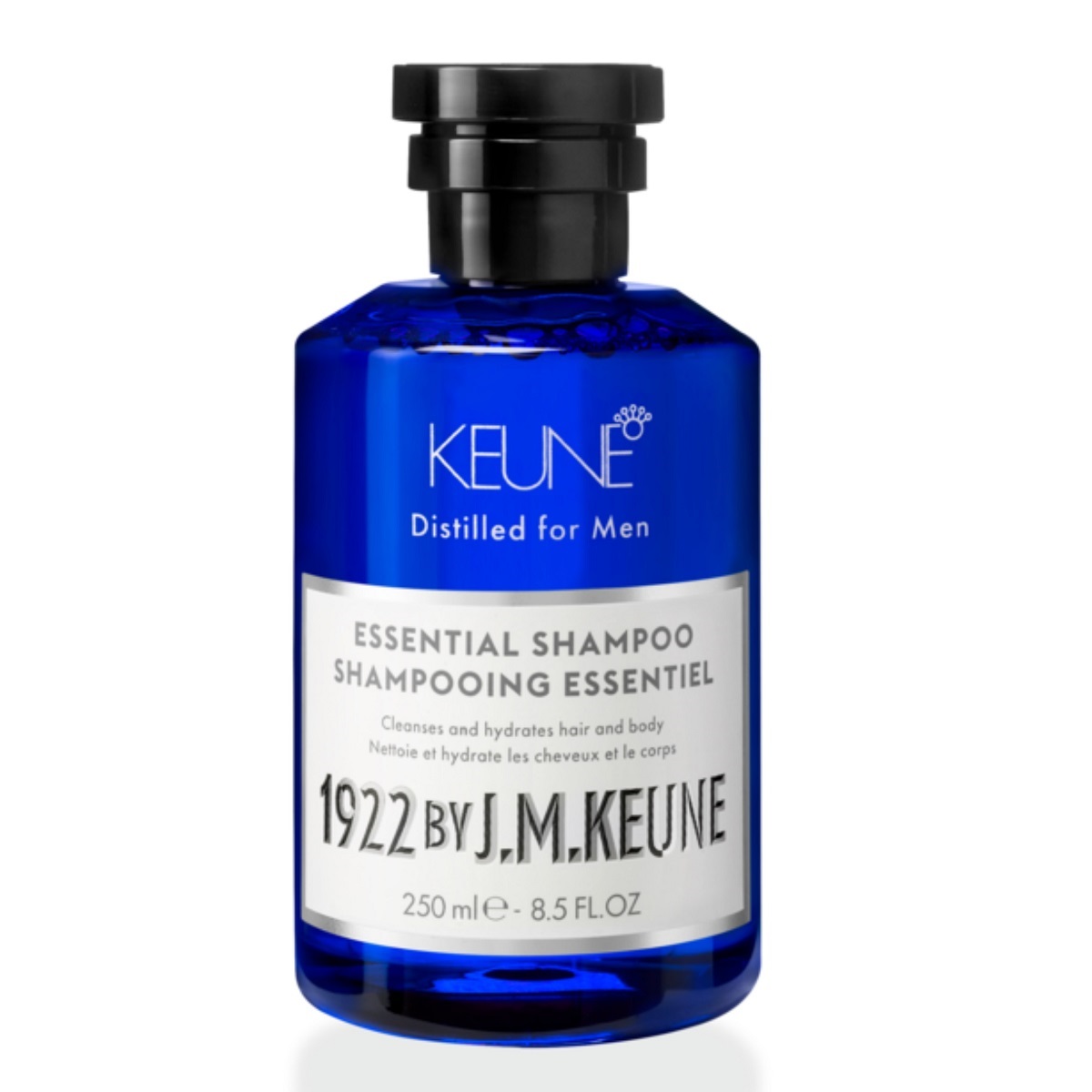 Keune Универсальный шампунь для волос и тела Essential Shampoo, 250 мл (Keune, 1922 by J.M. Keune) keune универсальный шампунь для волос и тела 1922 essential shampoo 50 мл