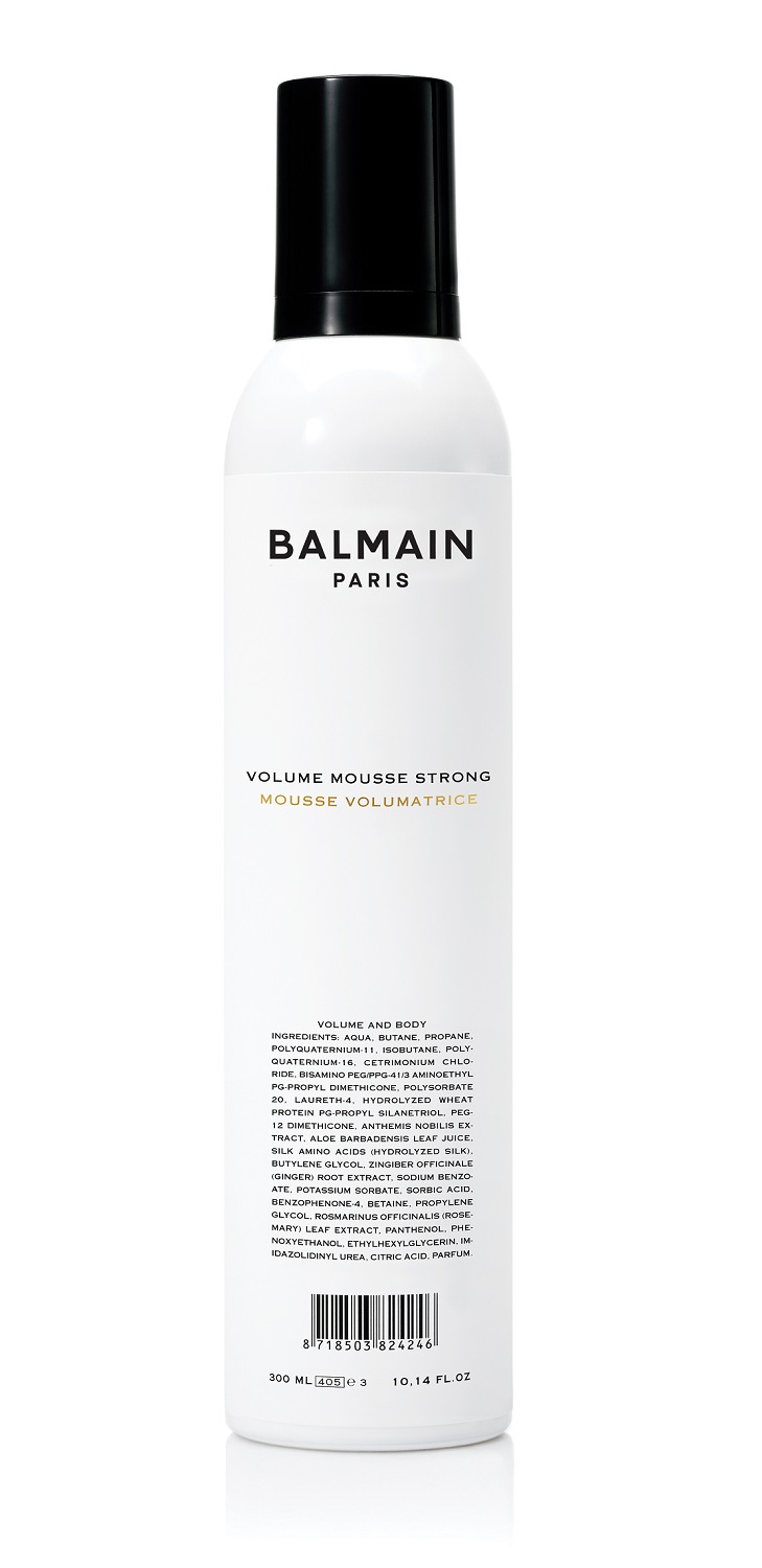 цена Balmain Мусс для объема сильной фиксации Volume mousse strong, 300 мл (Balmain, Стайлинг)