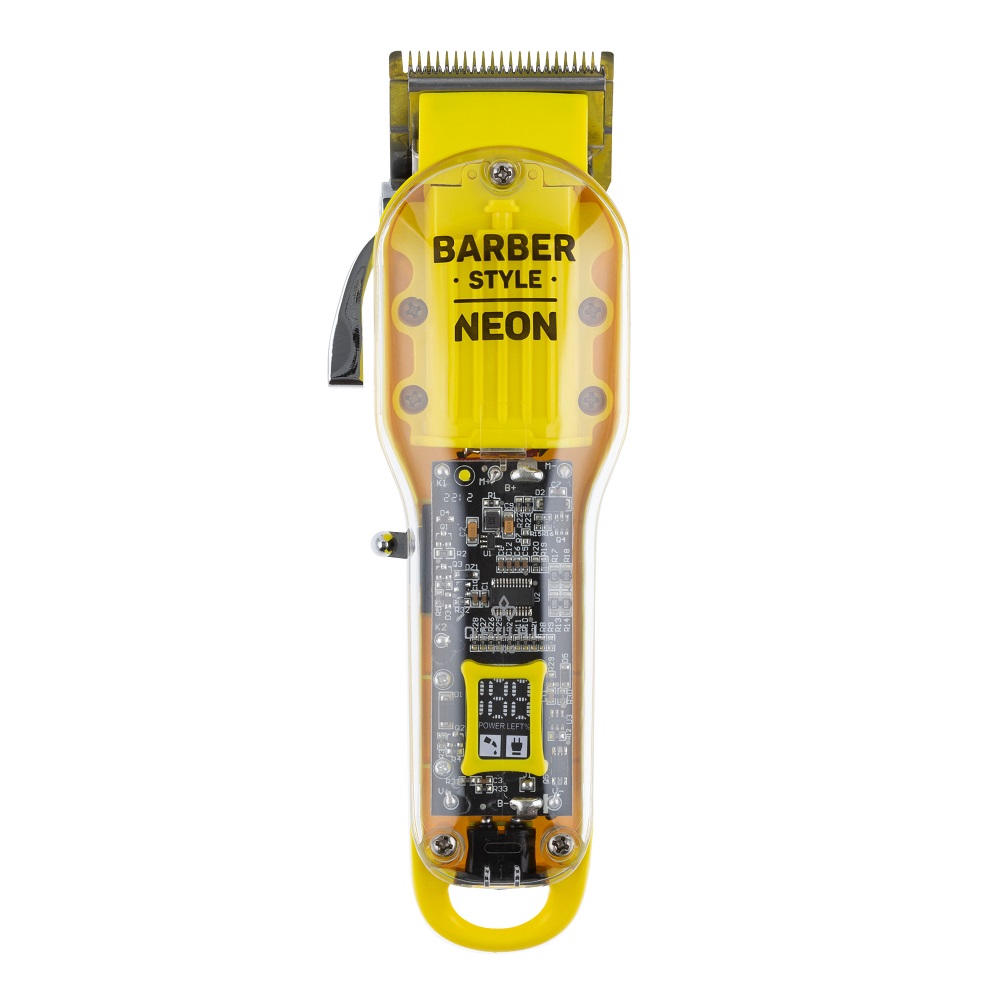 Купить Машинка для стрижки Barber Style Neon Yellow, 6 насадок Dewal Pro  Машинки: цена и отзывы - Машинки для стрижки - Центр Здоровья Кожи