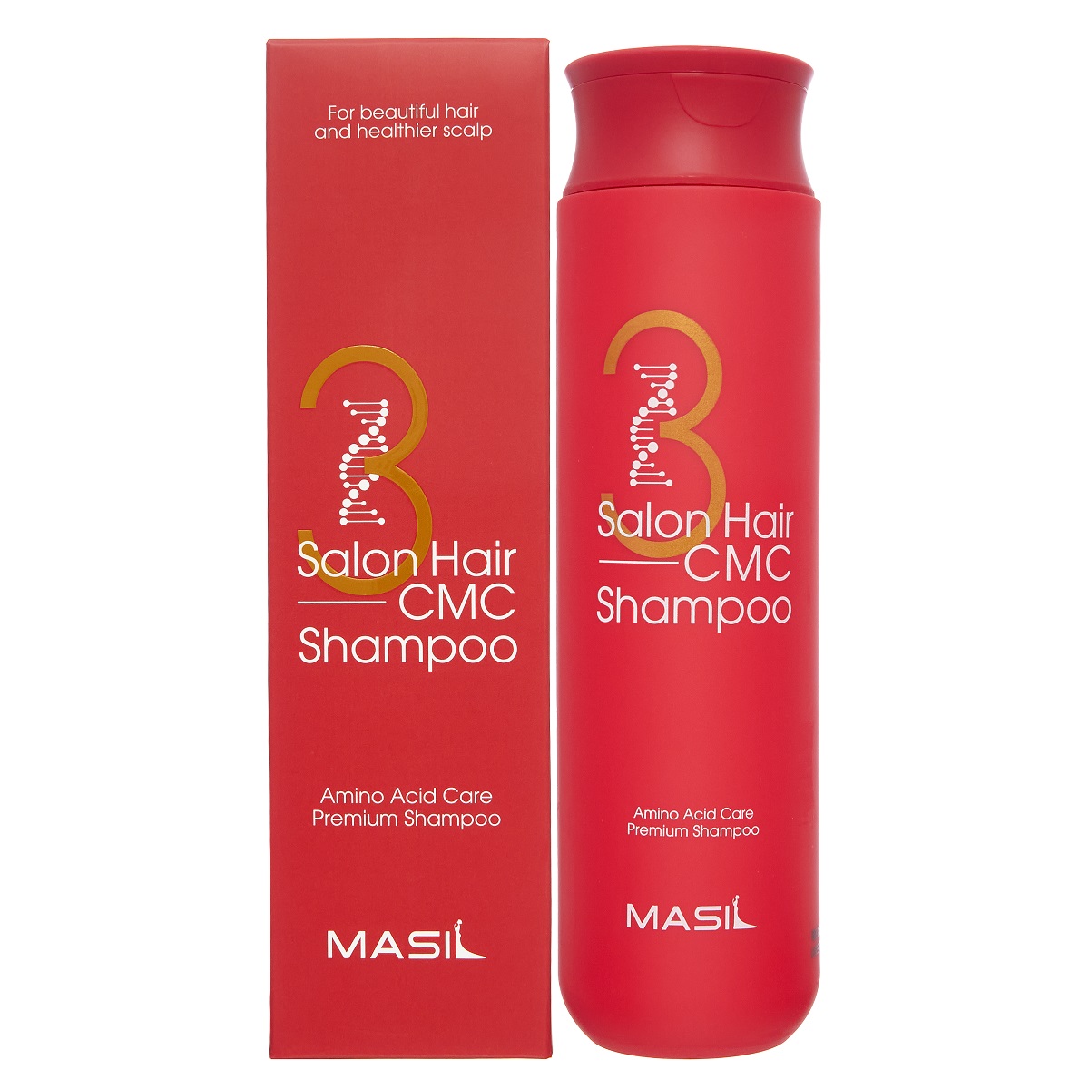 Masil Восстанавливающий шампунь с аминокислотами 3 Salon Hair CMC Shampoo, 300 мл (Masil, )