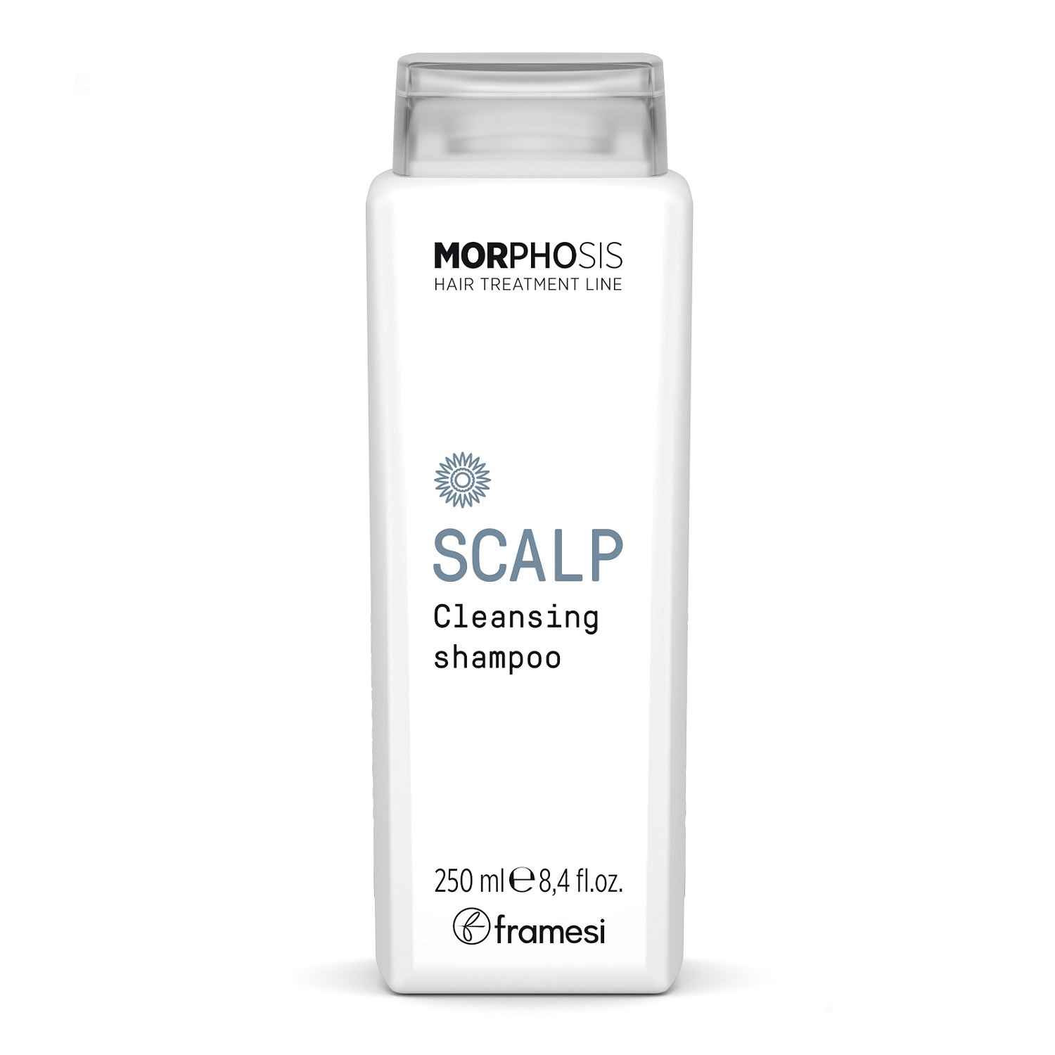 FRAMESI Очищающий шампунь для кожи головы Scalp Cleansing Shampoo, 250 мл (FRAMESI, Morphosis) себорегулирующий спрей для кожи головы framesi morphosis scalp refresh spray 100 мл