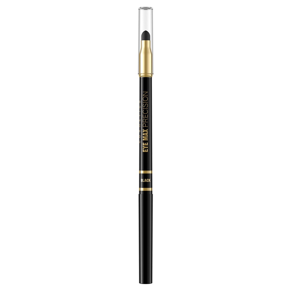 Eveline Cosmetics Автоматический карандаш с растушевкой Eye Max Precision, черный (Eveline Cosmetics, Декоративная косметика) карандаш для глаз eye max precision 5г green