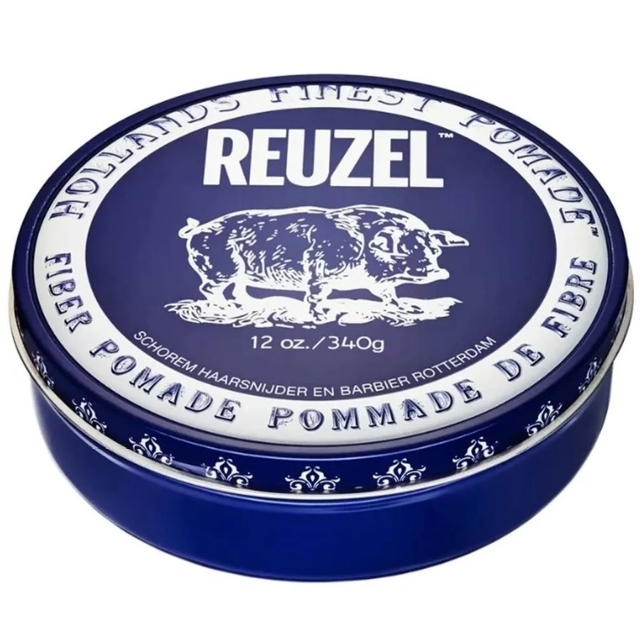 цена Reuzel Помада подвижной фиксации для укладки мужских волос Fiber Pomade Hog, 340 г (Reuzel, Стайлинг)