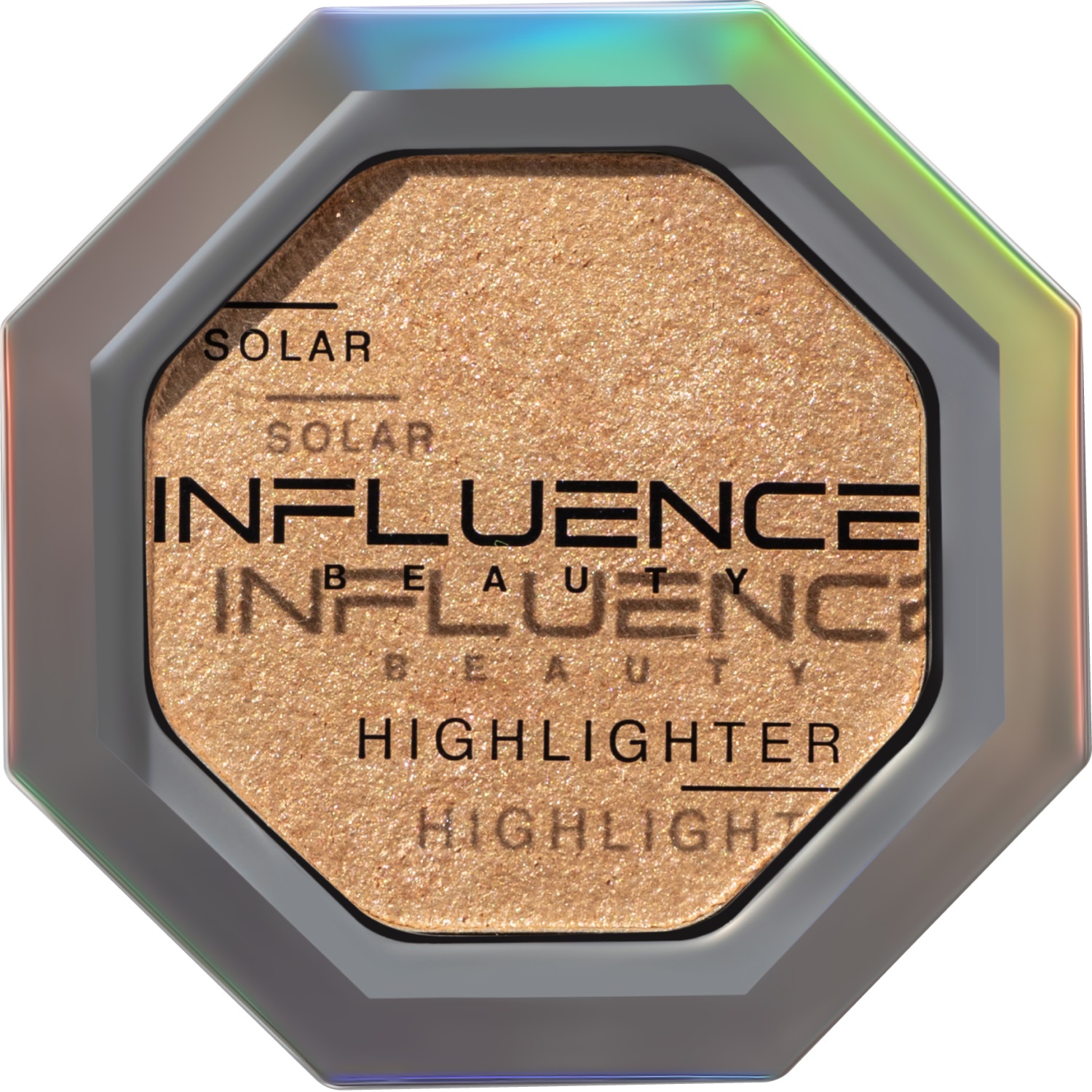 INFLUENCE beauty Хайлайтер Solar с сияющими частицами, золотой, 4,8 г (INFLUENCE beauty, Лицо)
