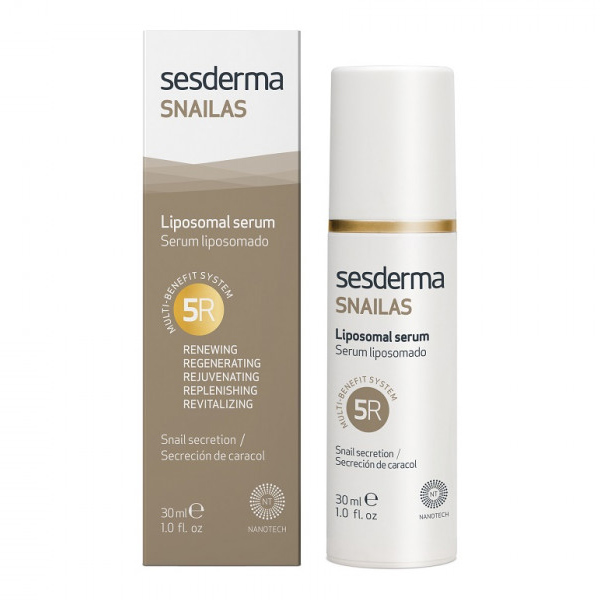 

Sesderma Сыворотка для лица липосомальная восстанавливающая, 30 мл (Sesderma, Snailas), Snailas