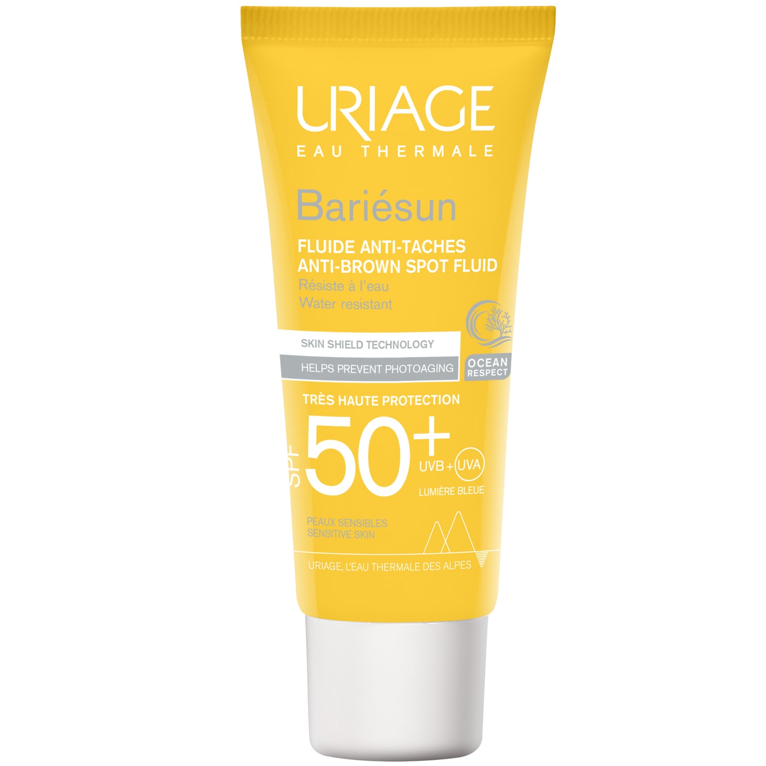 Uriage Эмульсия против пигментных пятен Anti-Brown Spot Fluid SPF 50+, 40 мл (Uriage, Bariesun)