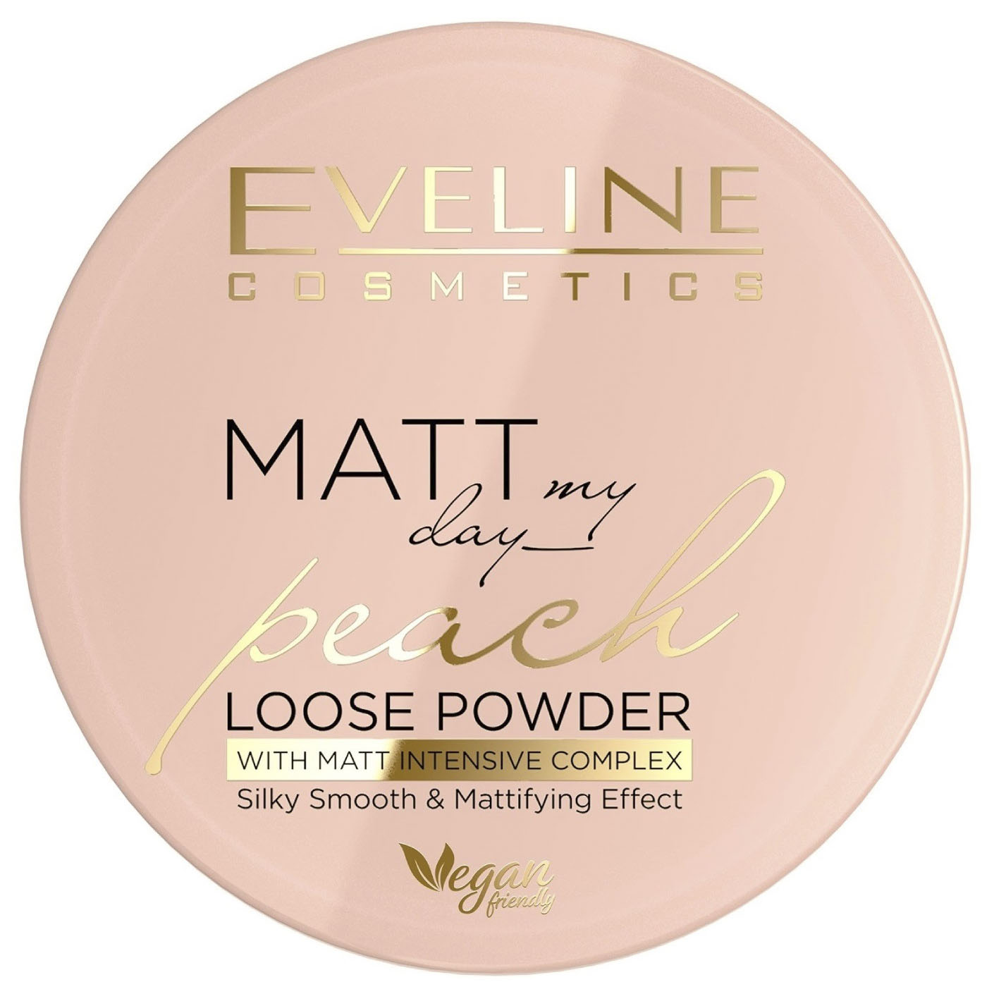 Eveline Cosmetics Транспарентная матирующая пудра с шелком Matt My Day Loose Powder персик, 6 г (Eveline Cosmetics, Декоративная косметика)