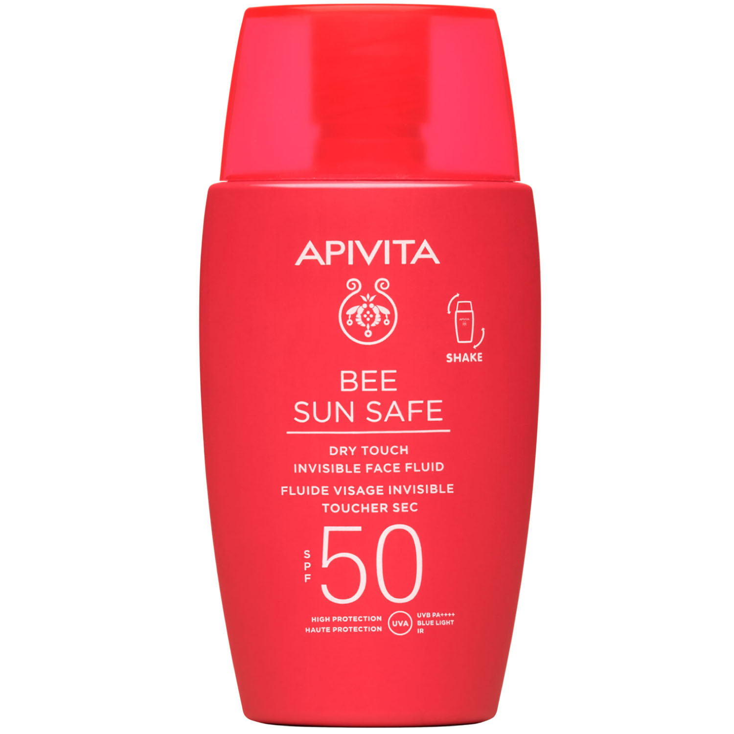 Apivita Солнцезащитная невидимая эмульсия для лица SPF 50, 50 мл (Apivita, Bee Sun Safe)