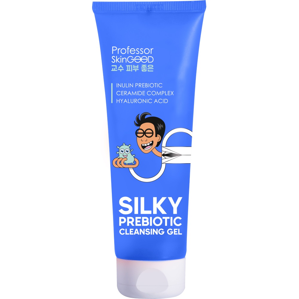 Professor SkinGOOD Увлажняющий гель с пребиотиками для умывания лица Silky Prebiotic Cleansing Gel 14+, 120 мл (Professor SkinGOOD, Умывание и очищение)