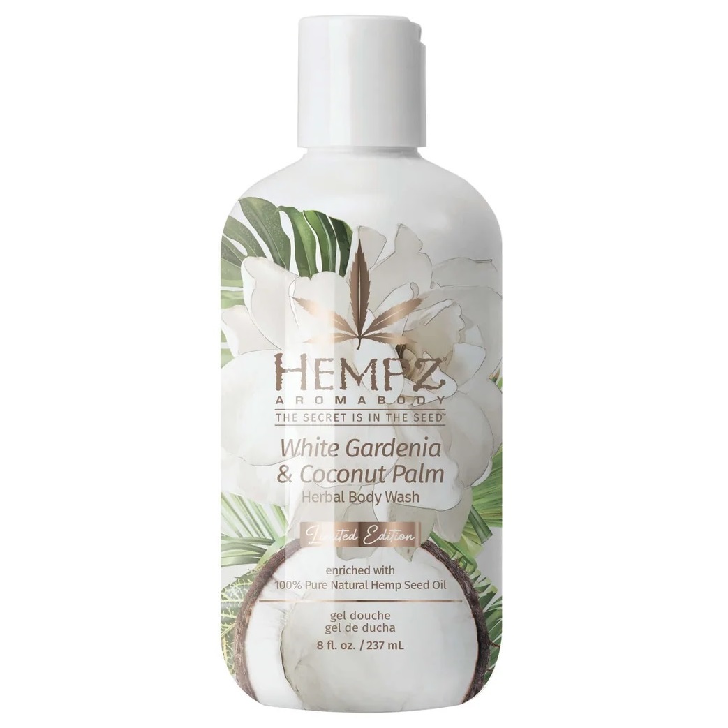 Хемпз Гель для душа White Gardenia & Coconut Palm, 237 мл (Hempz, Белая гардения и кокос) фото 0