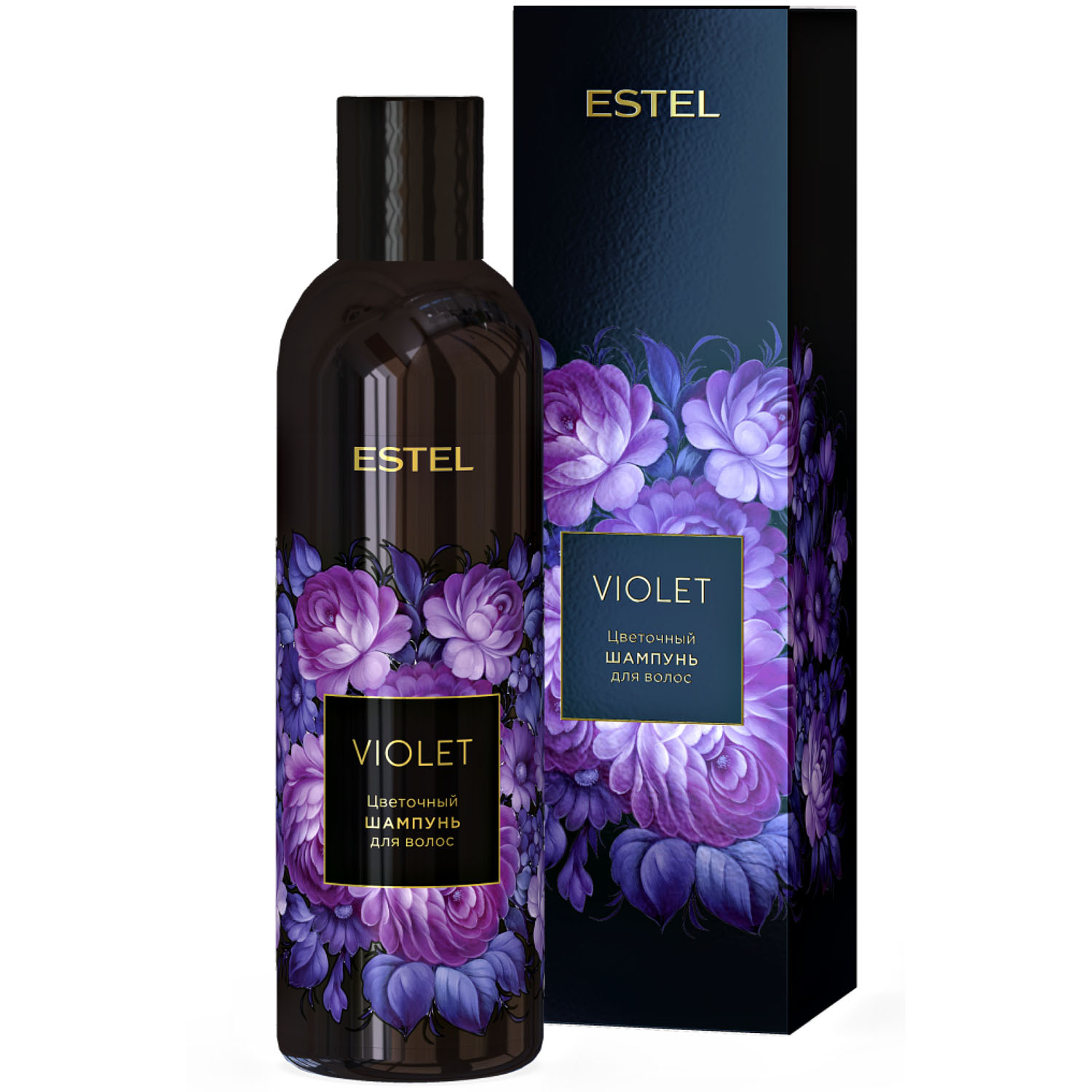 Estel Цветочный шампунь для волос Violet, 250 мл (Estel, Аромат цвета)