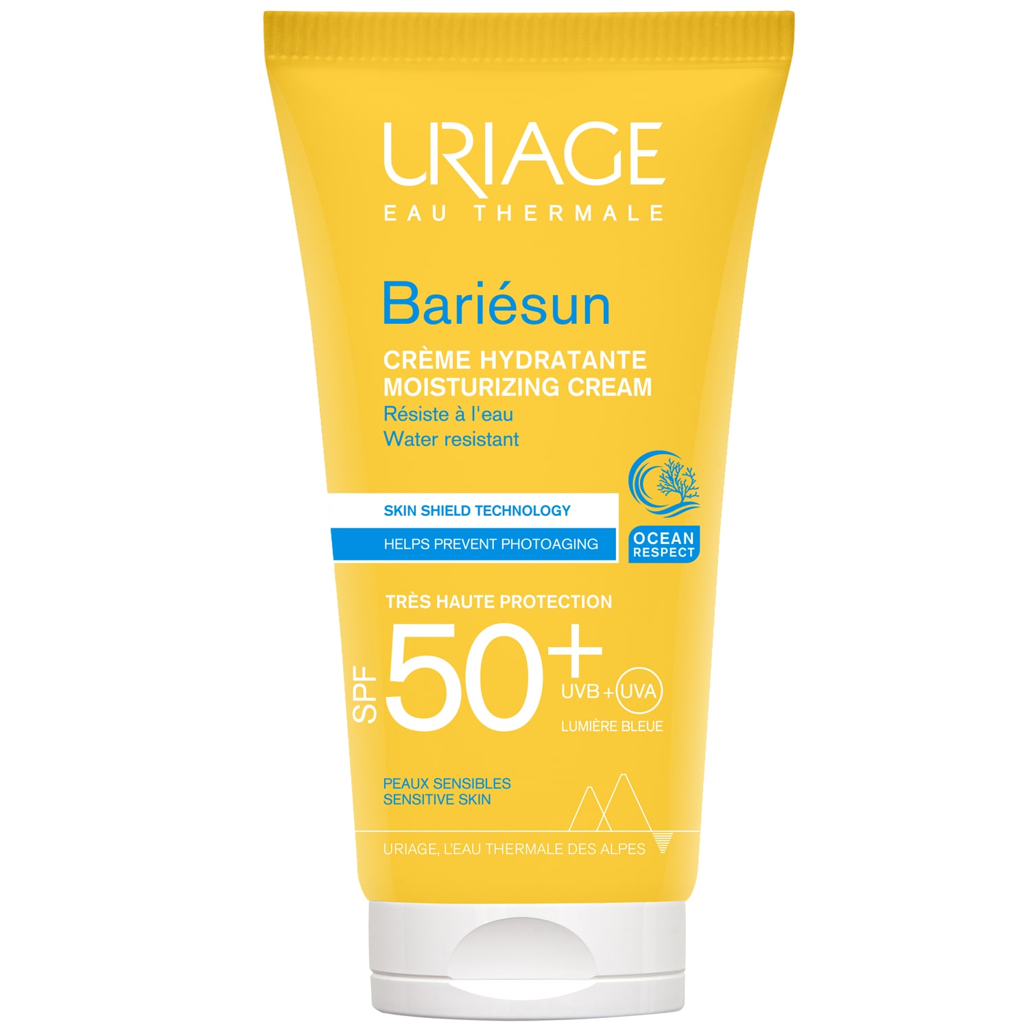 Uriage Увлажняющий крем Moisturizing Cream SPF 50+, 50 мл (Uriage, Bariesun)