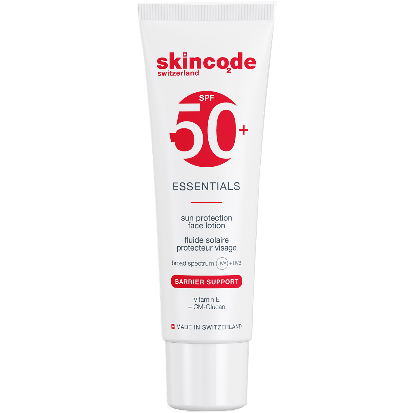 цена Skincode Солнцезащитный лосьон для лица SPF 50, 50 мл (Skincode, Essentials Daily Care)