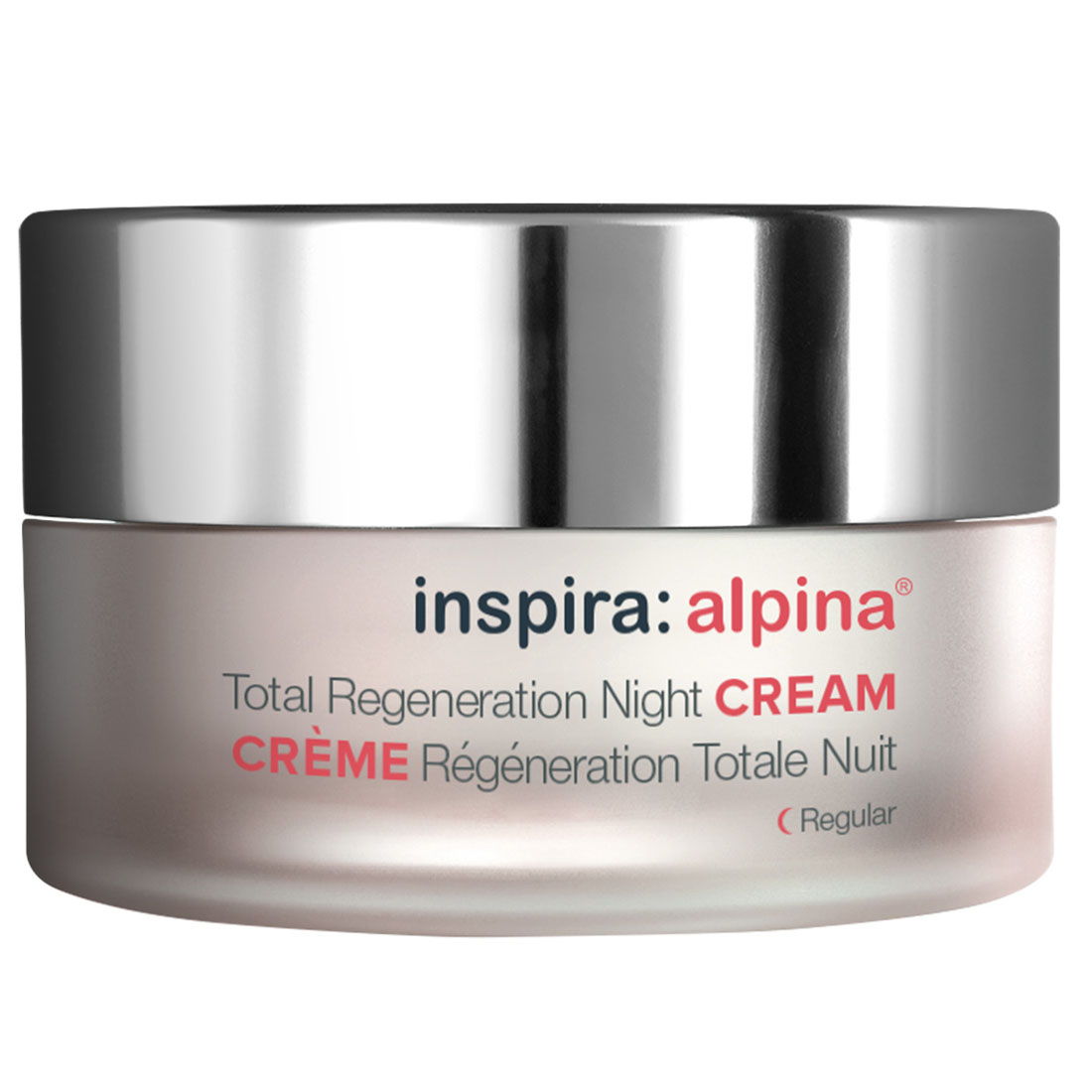 Inspira Cosmetics Легкий ночной регенерирующий лифтинг-крем Total Regeneration Night Cream Regular, 50 мл (Inspira Cosmetics, Alpina)