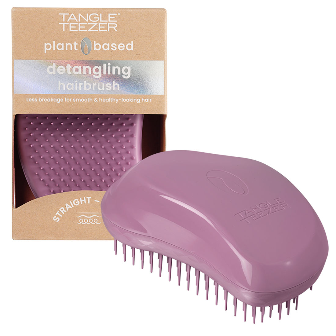 Tangle Teezer Расческа для прямых и волнистых волос Ориджинал Plant Brush Earthy Purple (Tangle Teezer, The Original)