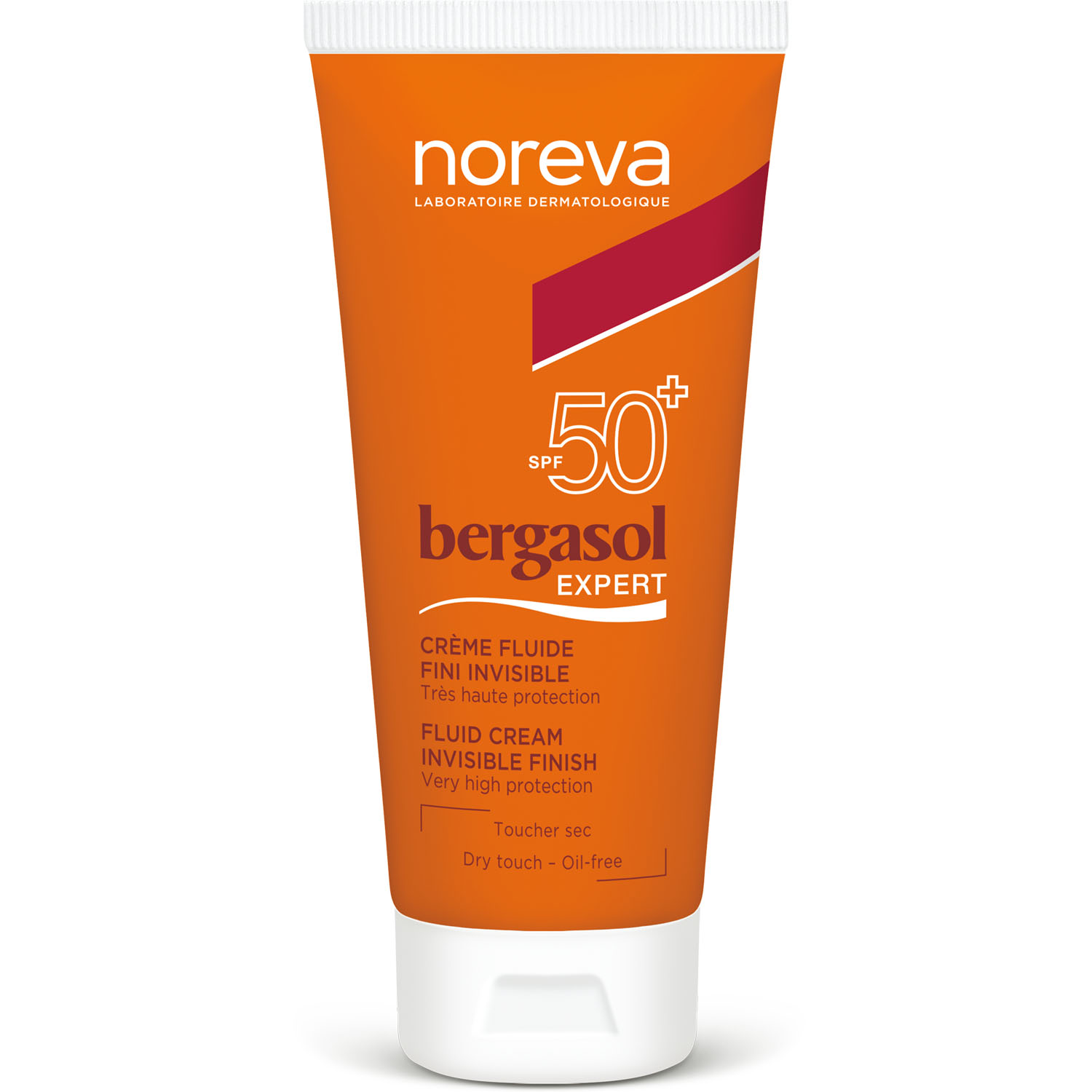 цена Noreva Солнцезащитный легкий крем для лица SPF 50+, 50 мл (Noreva, Bergasol)