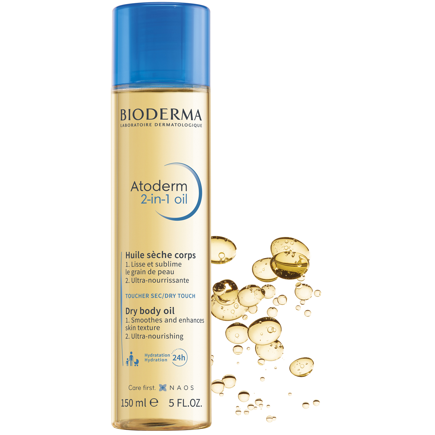 Bioderma Cухое масло для тела 2в1, 150 мл (Bioderma, Atoderm)