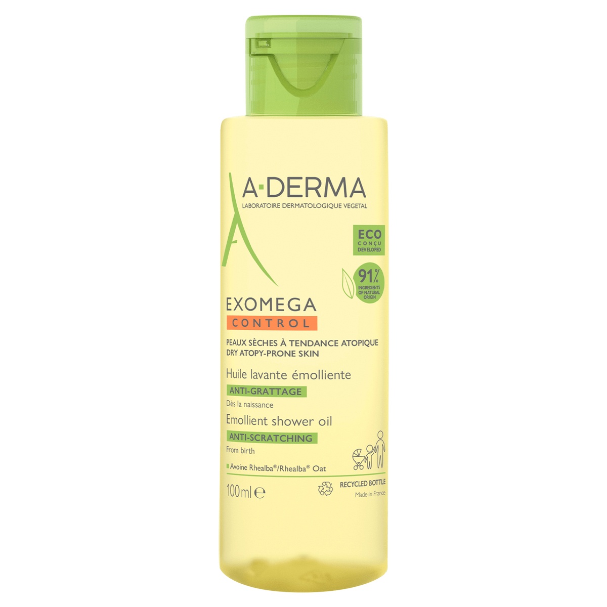 A-Derma Смягчающее масло для душа, 100 мл (A-Derma, Exomega Control)