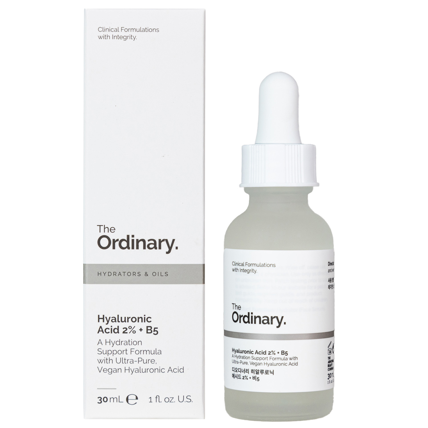 The Ordinary Сыворотка с гиалуроновой кислотой для лица Hyaluronic Acid 2% + B5, 30 мл (The Ordinary, )