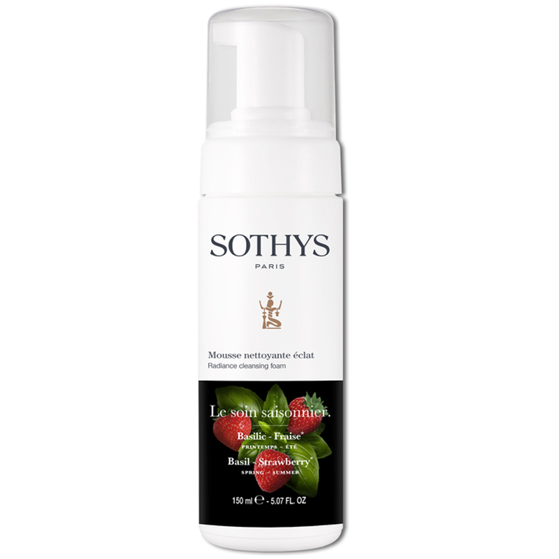 Sothys Пенка для умывания с ароматом клубники и базилика, 150 мл (Sothys, Seasonal Treatment)