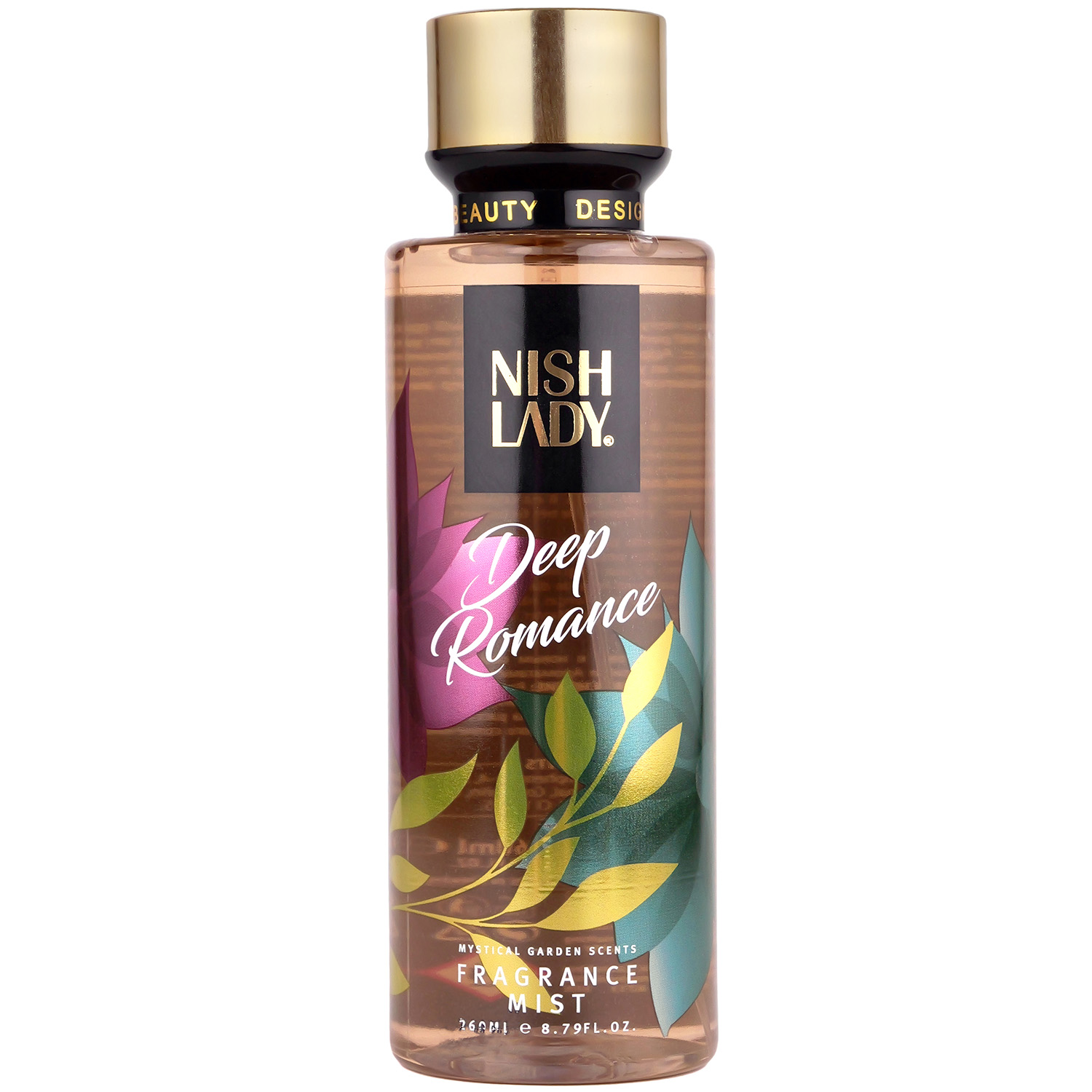 Nishlady Парфюмированный спрей для тела Deep Romance, 260 мл (Nishlady, Body Mist)