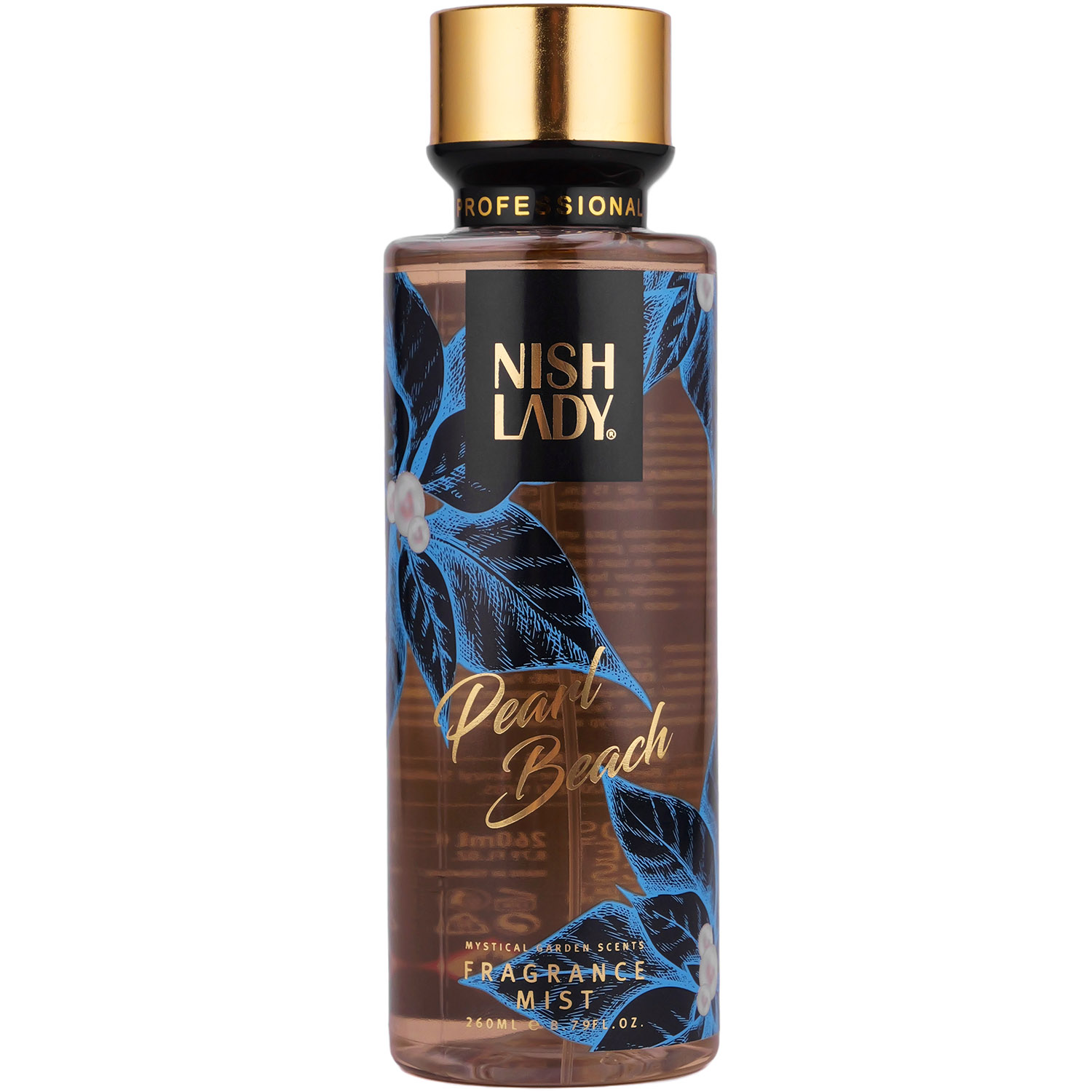 Nishlady Парфюмированный спрей для тела Pearl Beach, 260 мл (Nishlady, Body Mist)