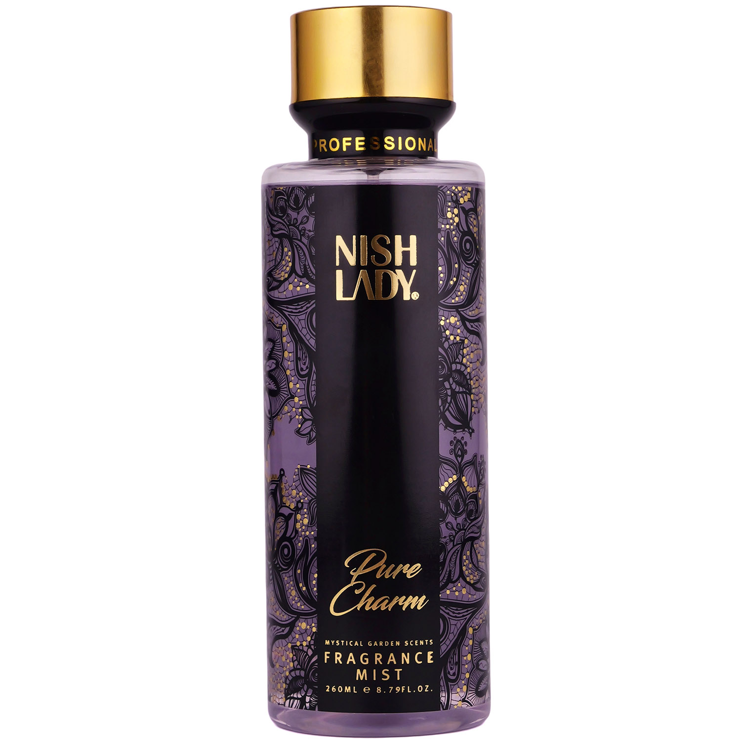 Nishlady Парфюмированный спрей для тела Pure charm, 260 мл (Nishlady, Body Mist)