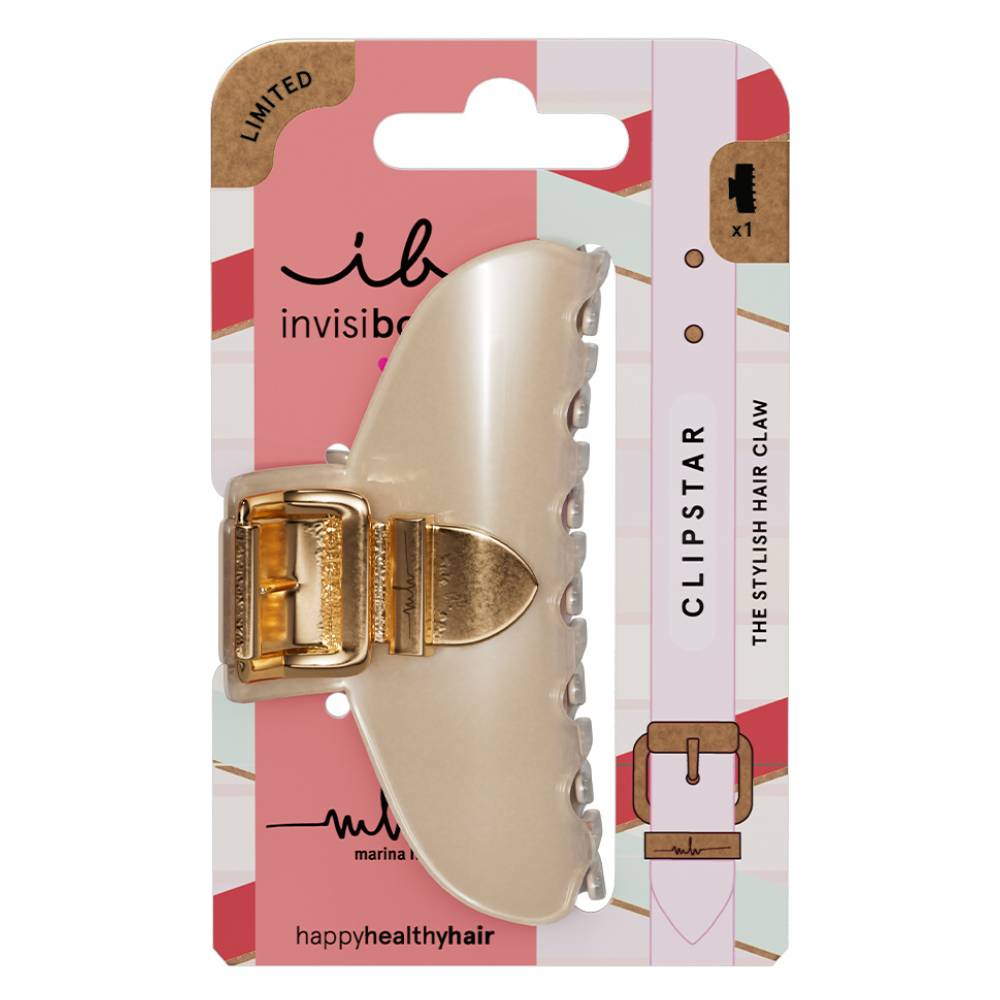 Invisibobble Заколка-крабик для волос MHS Golden Clasp, размер M (Invisibobble, Clipstar)