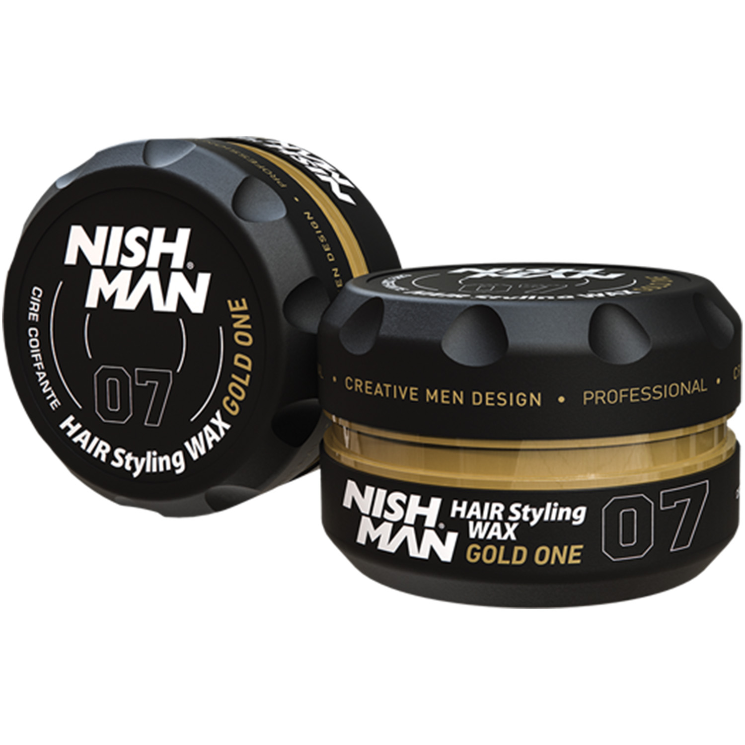 Nishman Воск для волос 07 Gold One с ароматом парфюма One Million, 150 мл (Nishman, Hair)