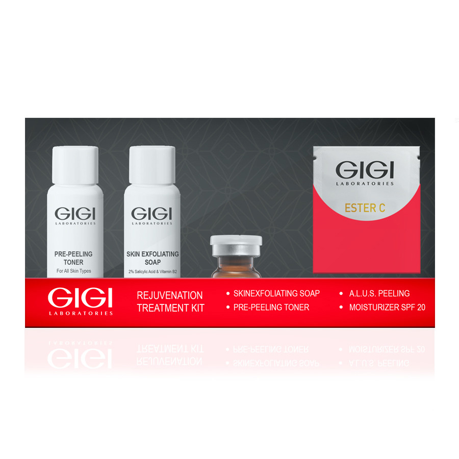 GiGi Набор антивозрастной уходовый Age Delay Mini Kit, 4 средства (GiGi, Retin A)