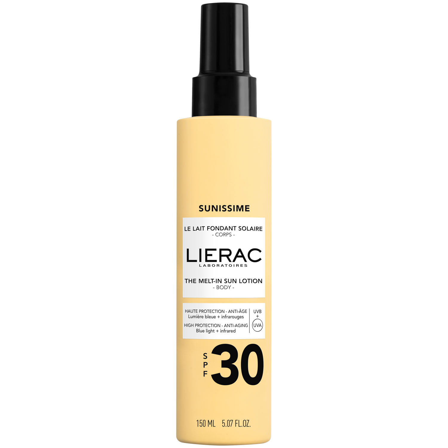 Лиерак Солнцезащитный лосьон для тела SPF30, 150 мл (Lierac, Sunissime) фото 0