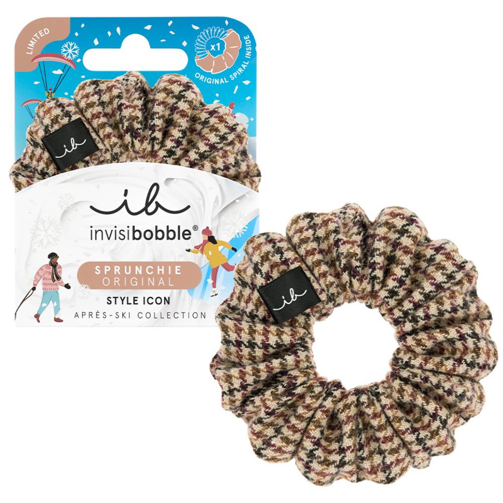 Инвизибабл Резинка-браслет для волос Apres Ski Jacquard (Invisibobble, Sprunchie) фото 0