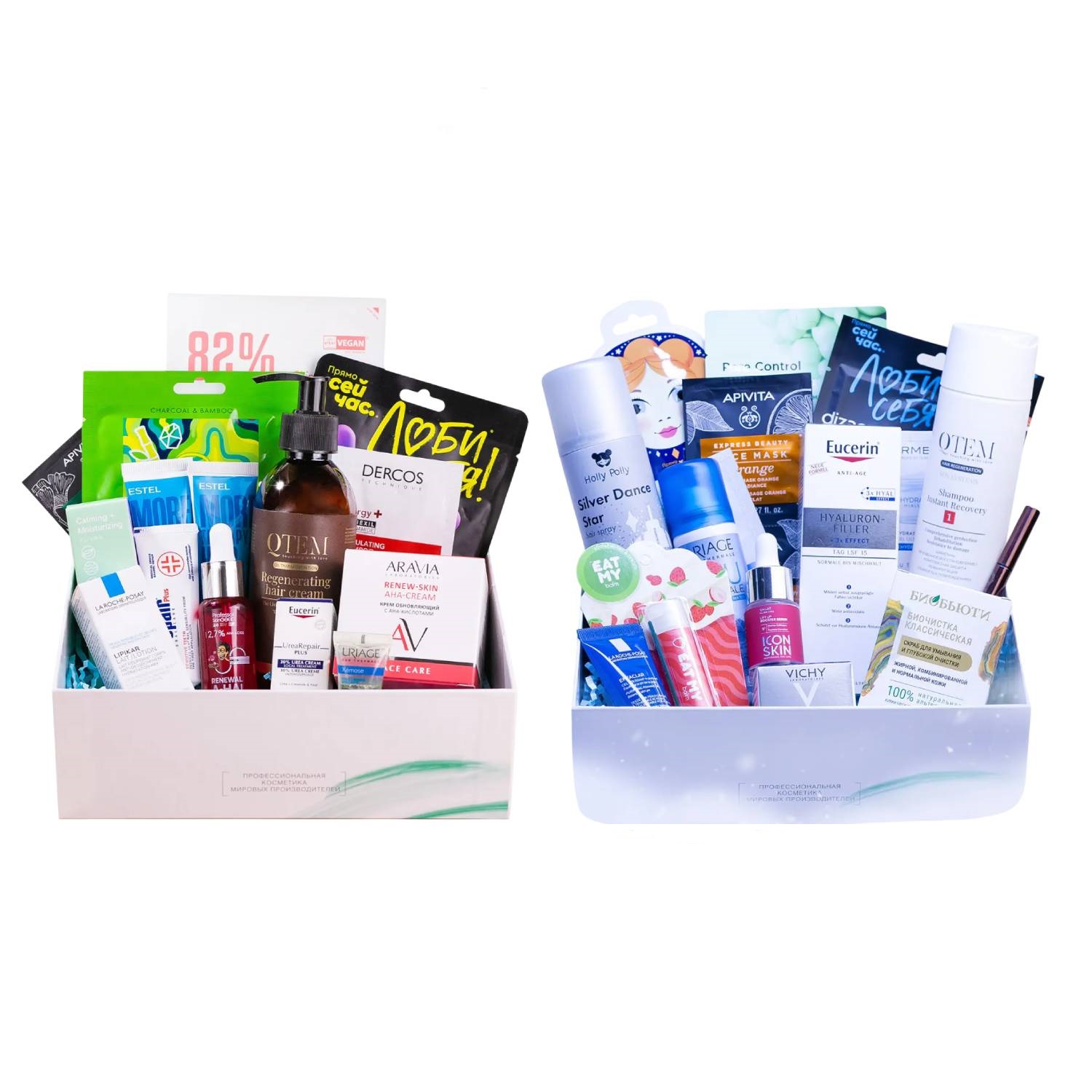 ФармаБьютиБокс Набор бьюти-боксов: New Year Box 2025 и Renew Beauty Therapy 2024 (PharmaBeautyBox, ) фото 0