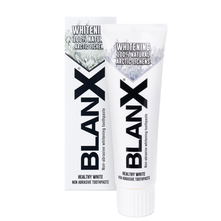 Blanx Зубная паста отбеливающая Advanced Whitening 75 мл (Blanx, Зубные пасты Blanx) blanx набор зубная паста отбеливающая вайт шок 75мл 2 штуки blanx зубные пасты blanx