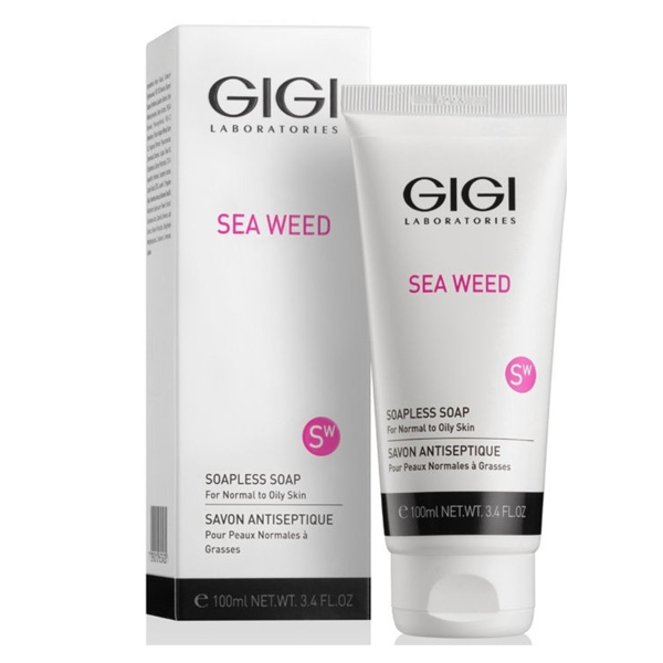 GiGi Мыло жидкое непенящееся Soapless Soap For Normal To Oily Skin, 100 мл (GiGi, Sea Weed)
