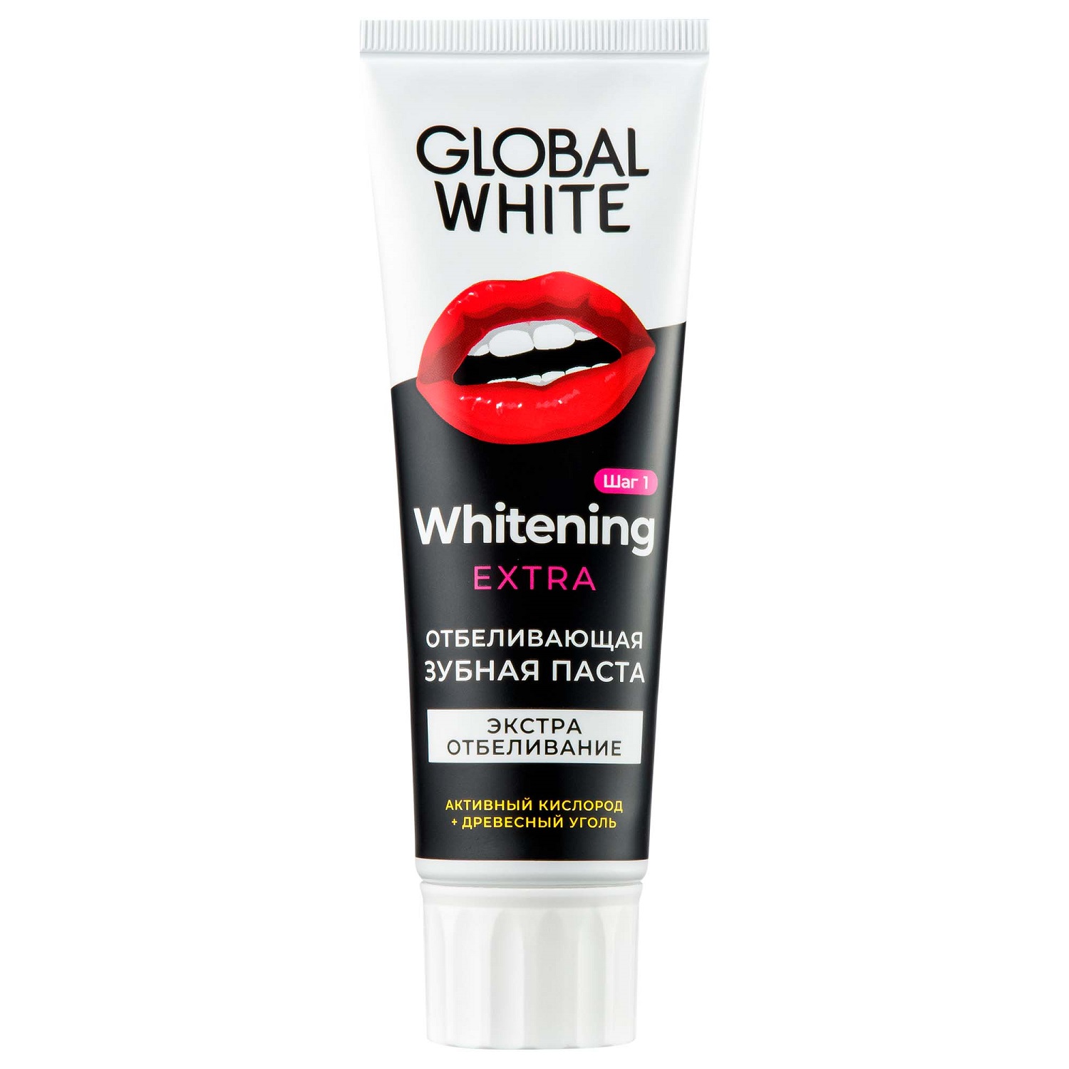 Global White Отбеливающая зубная паста Extra Whitening, 100 г (Global White, Подготовка к отбеливанию)