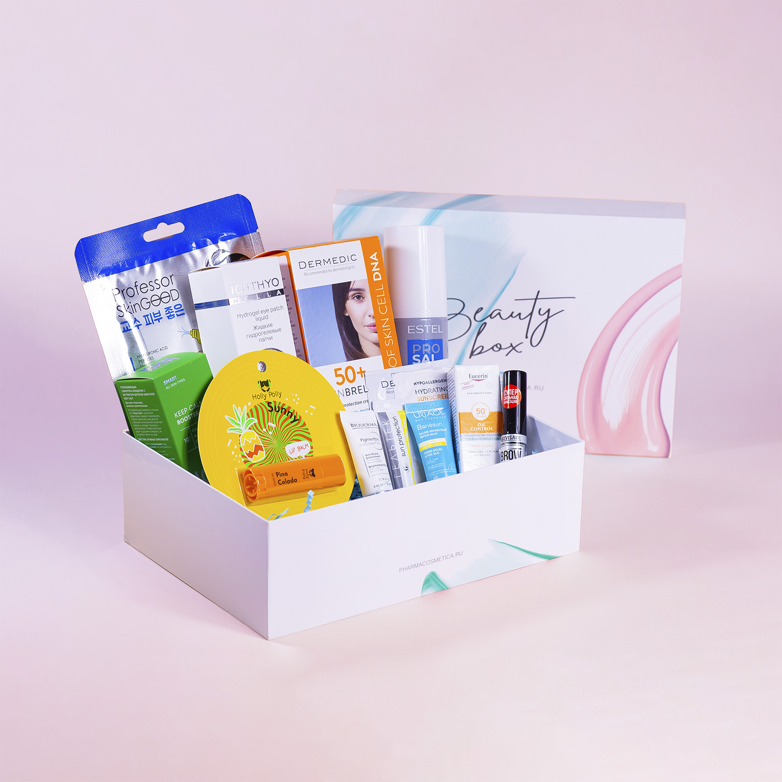 

PharmaBeautyBox Beautybox Summer vibe (Sunbrella SPF 50 для чувствительной кожи) (PharmaBeautyBox, Seasons), Seasons