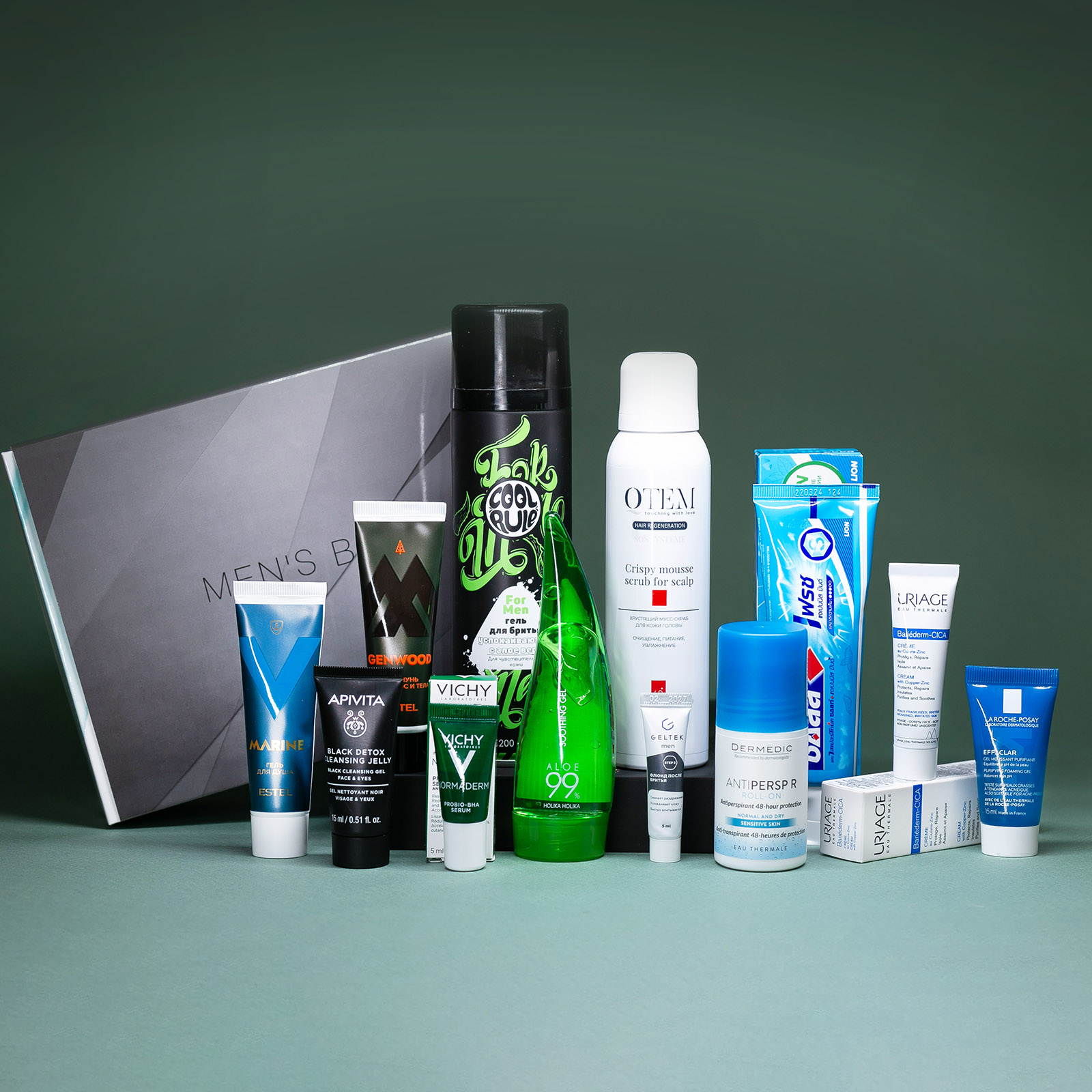 ФармаБьютиБокс Men's box 2025 (PharmaBeautyBox, Seasons) фото 0