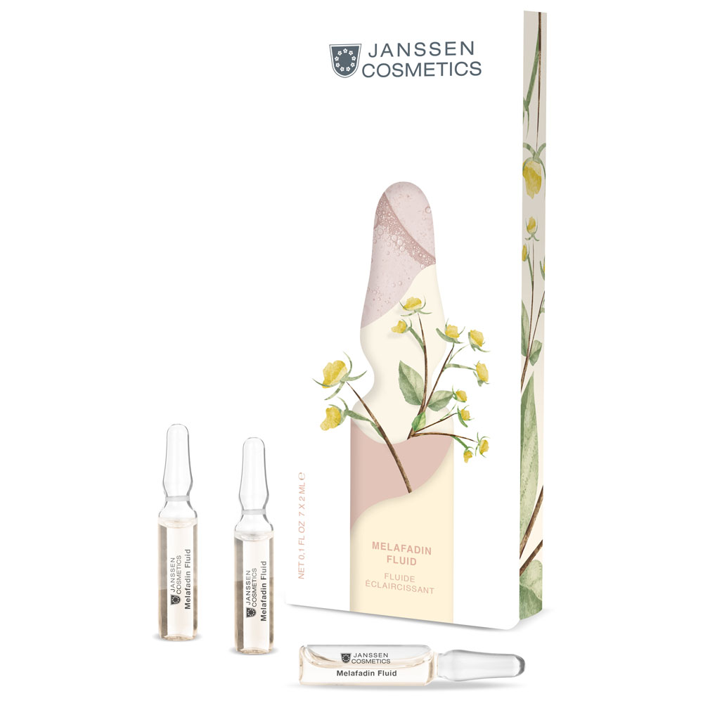 Janssen Cosmetics Осветляющий концентрат Мelafadin Fluid, 7 х 2 мл (Janssen Cosmetics, Ampoules)