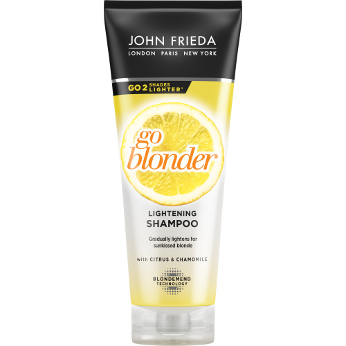 Джон Фрида Шампунь Blonde Go Blonder осветляющий для натуральных, мелированных и окрашенных волос 250 мл (John Frieda, Sheer Blonde) фото 0