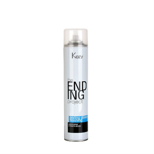 Кези Спрей-лак надежной фиксации Ending Glossy Finishing The Ending Project, 500 мл (Kezy, Стайлинг) фото 0