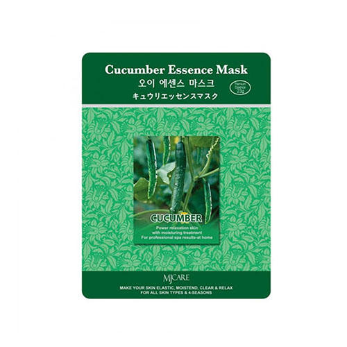 Миджин Тканевая маска огурец Cucumber Essence Mask Mijin 23 г (Mijin, MjCare) фото 0