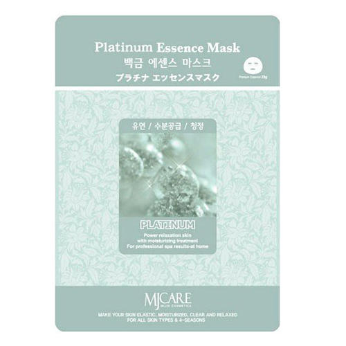 Миджин Маска тканевая платина Platinum Essence Mask, 1 шт (Mijin, Essence) фото 0