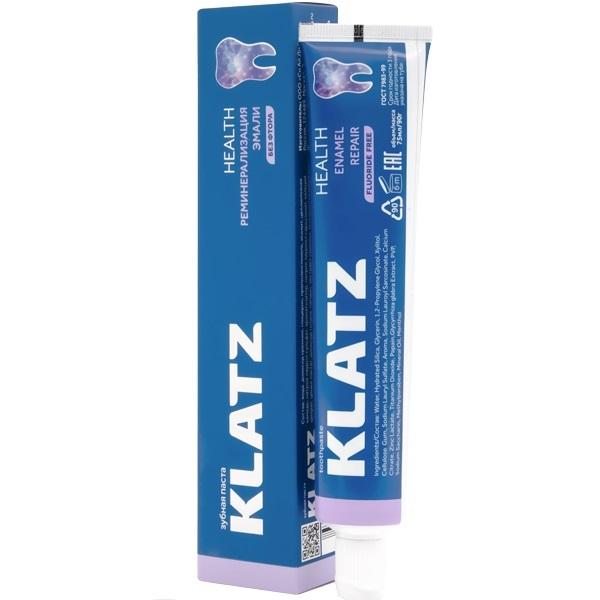 цена Klatz Зубная паста Реминерализация эмали, 75 мл (Klatz, Health)