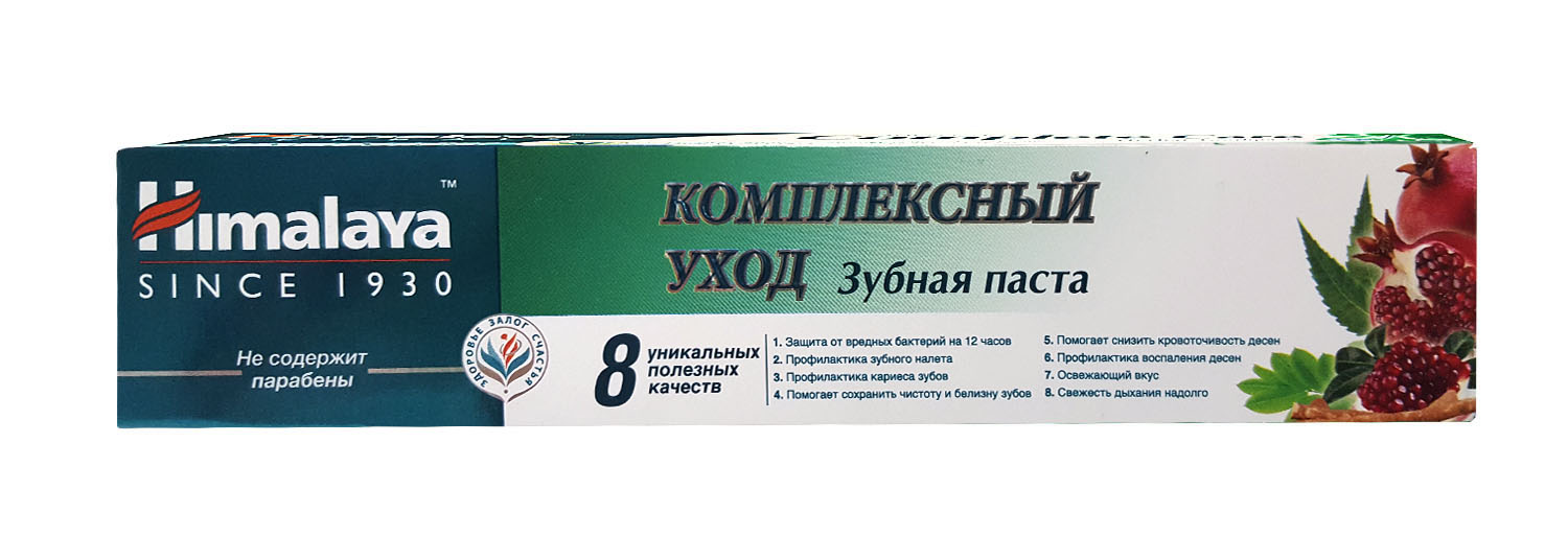 

Himalaya Herbals Зубная паста "Total care" комплексный уход, 50 мл (Himalaya Herbals, Уход за зубами), Уход за зубами