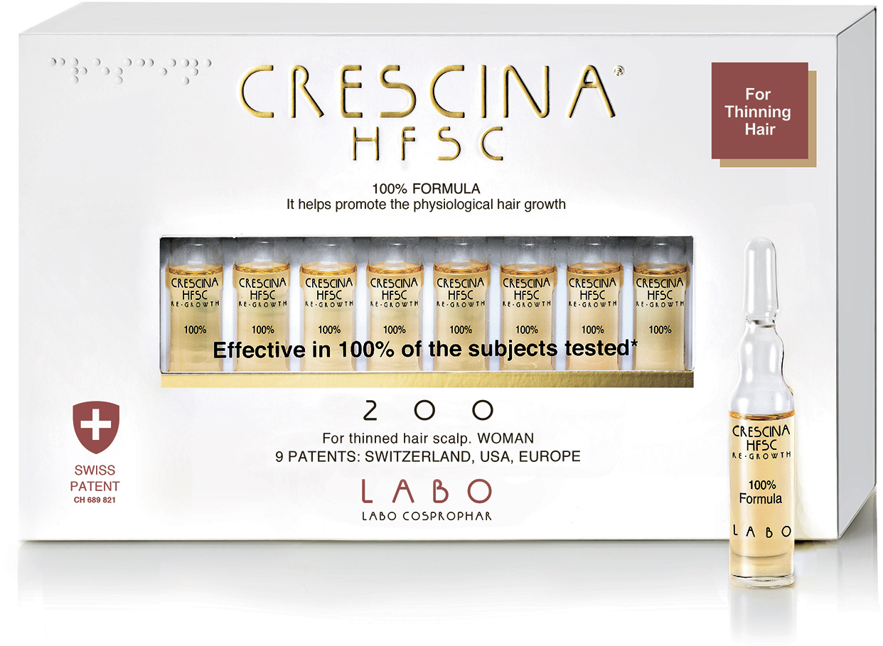 

Crescina 200 Лосьон для стимуляции роста волос у женщин №20 (Crescina, Crescina 200), Crescina 200